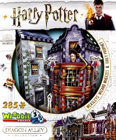 Harry Potter: Diagon Alley Collection - Weasleys Wizard 3D Puzzle (285pc)