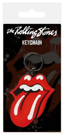 The Rolling Stones: TONGUE Rubber Keyring Brelok