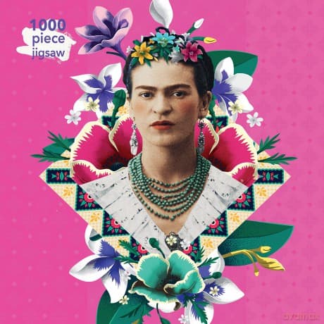 Frida Kahlo Pink 1000 el. [PUZZLE]
