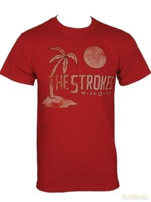 The Stroke: Japan, Red (M) [T-SHIRT]
