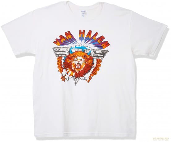 Van Halen: Lion, White (XL) [T-SHIRT]